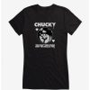 Tees * | Best Sale Chucky Can'T Hide Girls T-Shirt