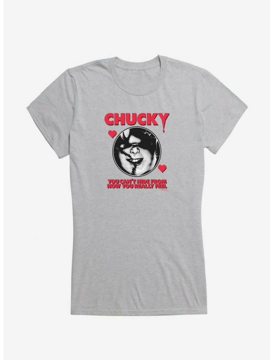 Tees * | Best Sale Chucky Can'T Hide Girls T-Shirt