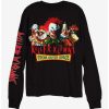 Guys * | Promo Killer Klowns From Outer Space Poster Long-Sleeve T-Shirt Black