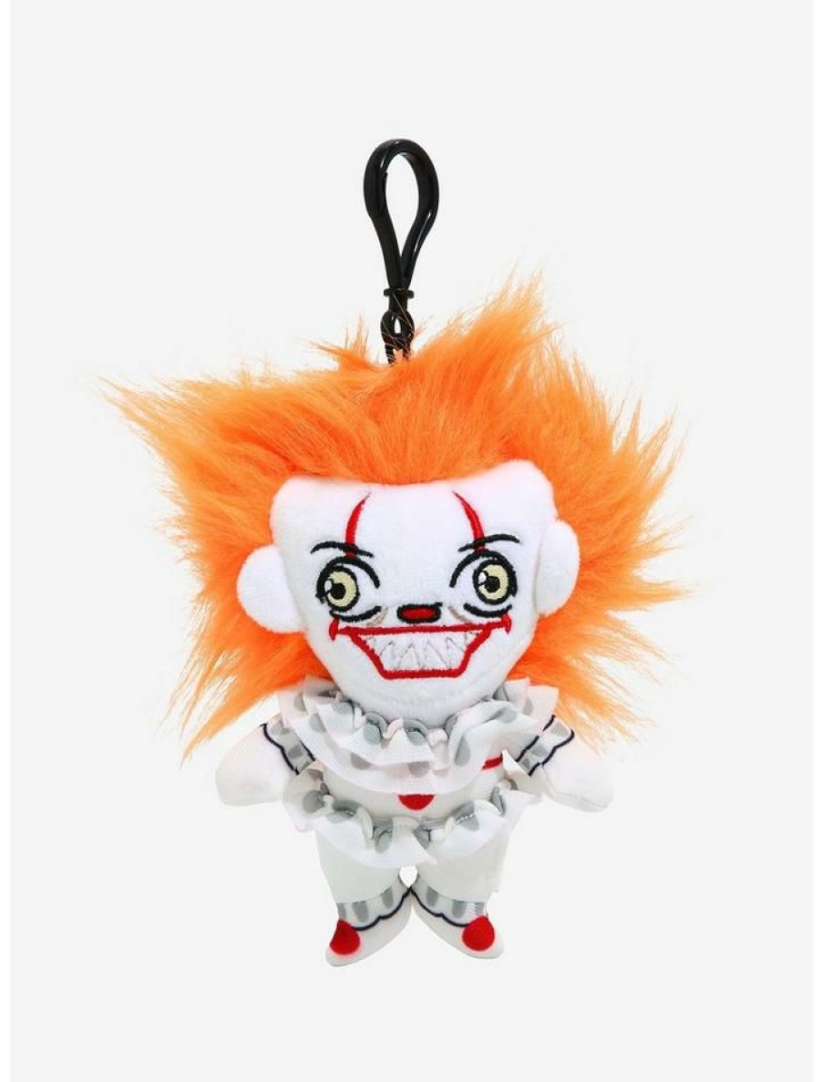 Accessories * | Cheapest It Pennywise Plush Key Chain