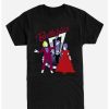 Guys * | Best Sale Beetlejuice Couple T-Shirt Black