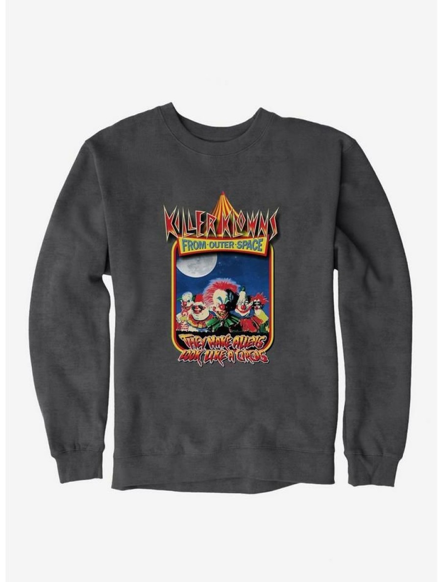 Guys * | New Killer Klowns From Outer Space Movie Poster Sweatshirt