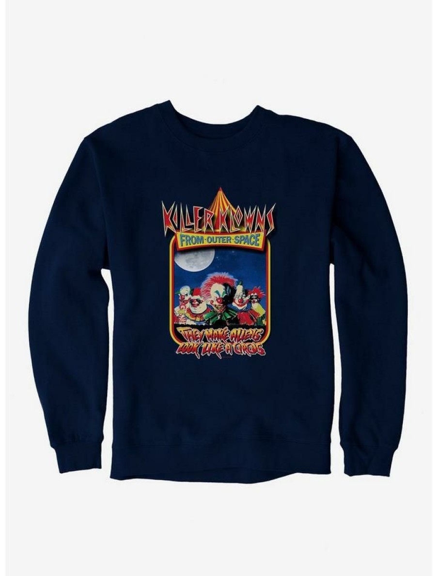 Guys * | New Killer Klowns From Outer Space Movie Poster Sweatshirt