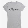 Tees * | Best Deal The Conjuring Logo Girls T-Shirt