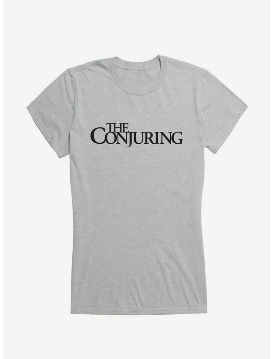 Tees * | Best Deal The Conjuring Logo Girls T-Shirt