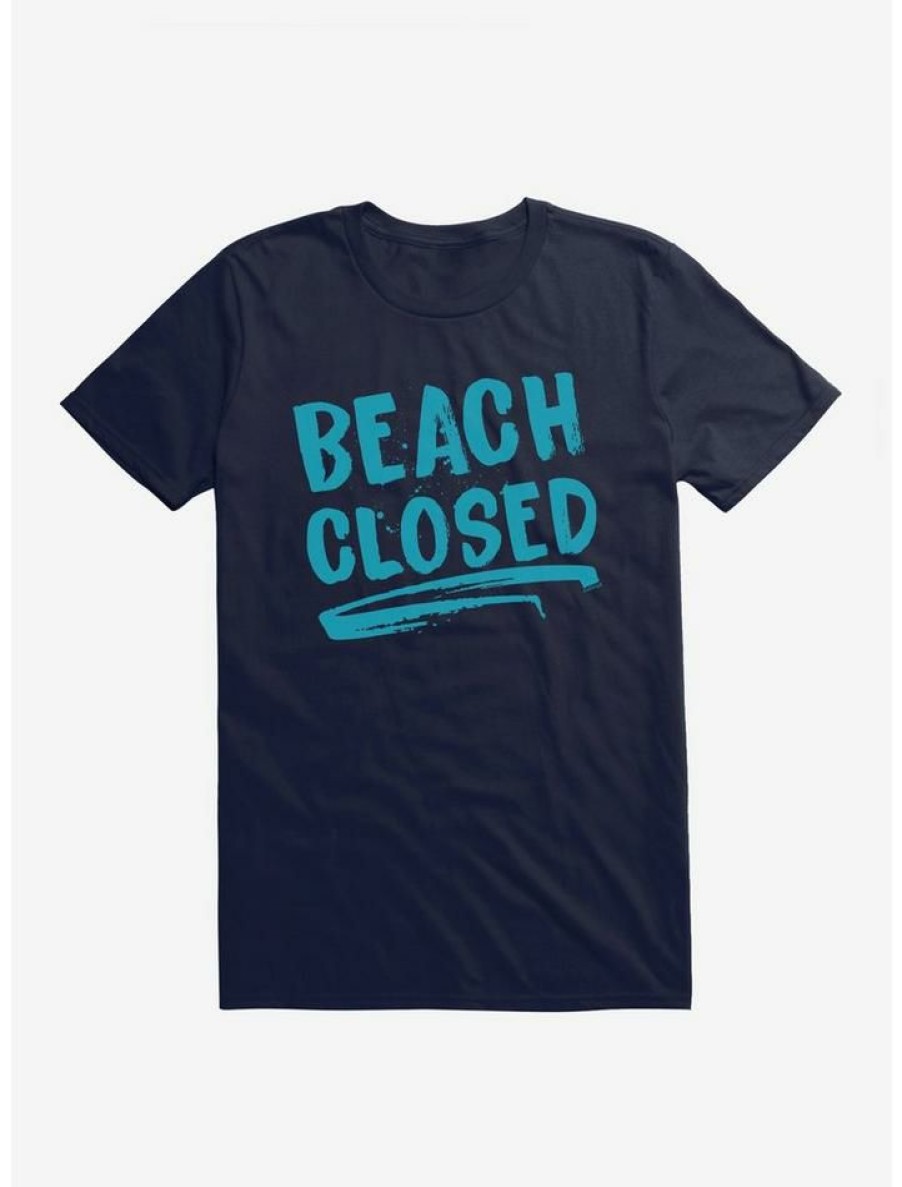 Guys * | New Jaws Beach Closed T-Shirt