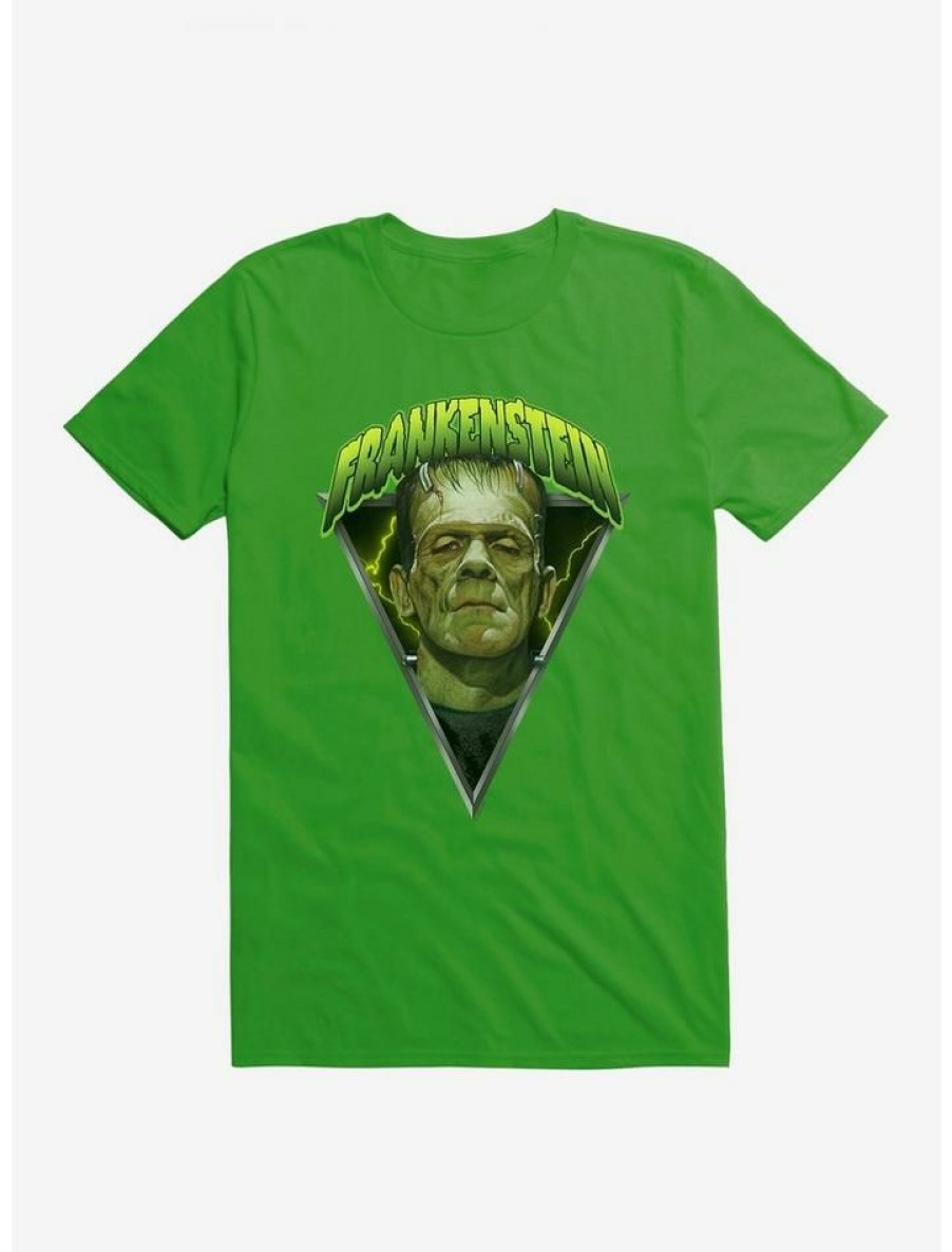 Guys * | Outlet Universal Monsters Frankenstein Metal Portrait T-Shirt