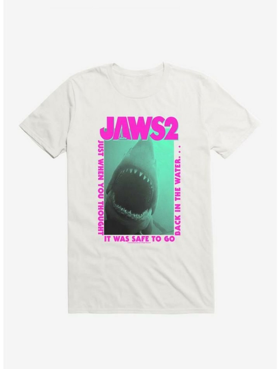 Guys * | Top 10 Jaws 2 When You Thought It Was Safe T-Shirt