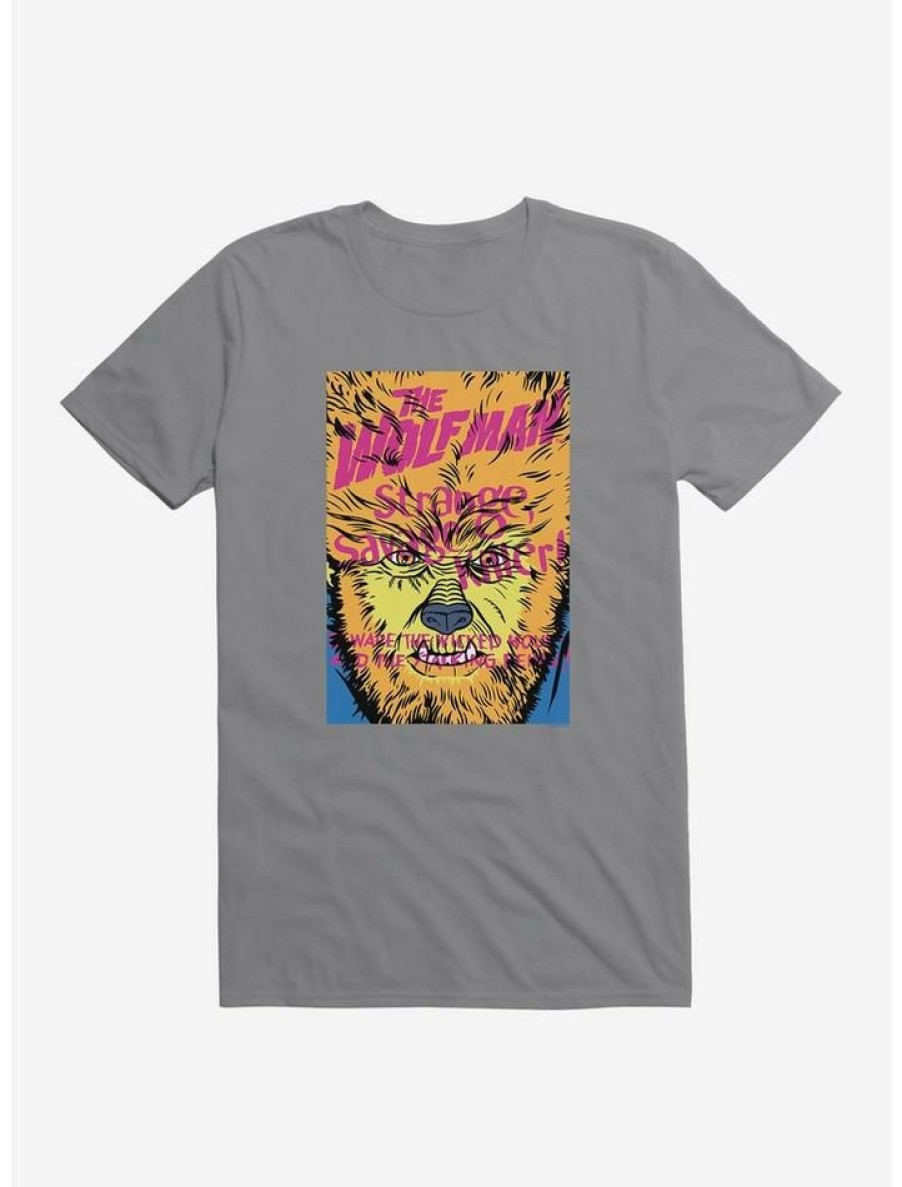 Guys * | Best Deal The Wolf Man Strange Savage Killer T-Shirt