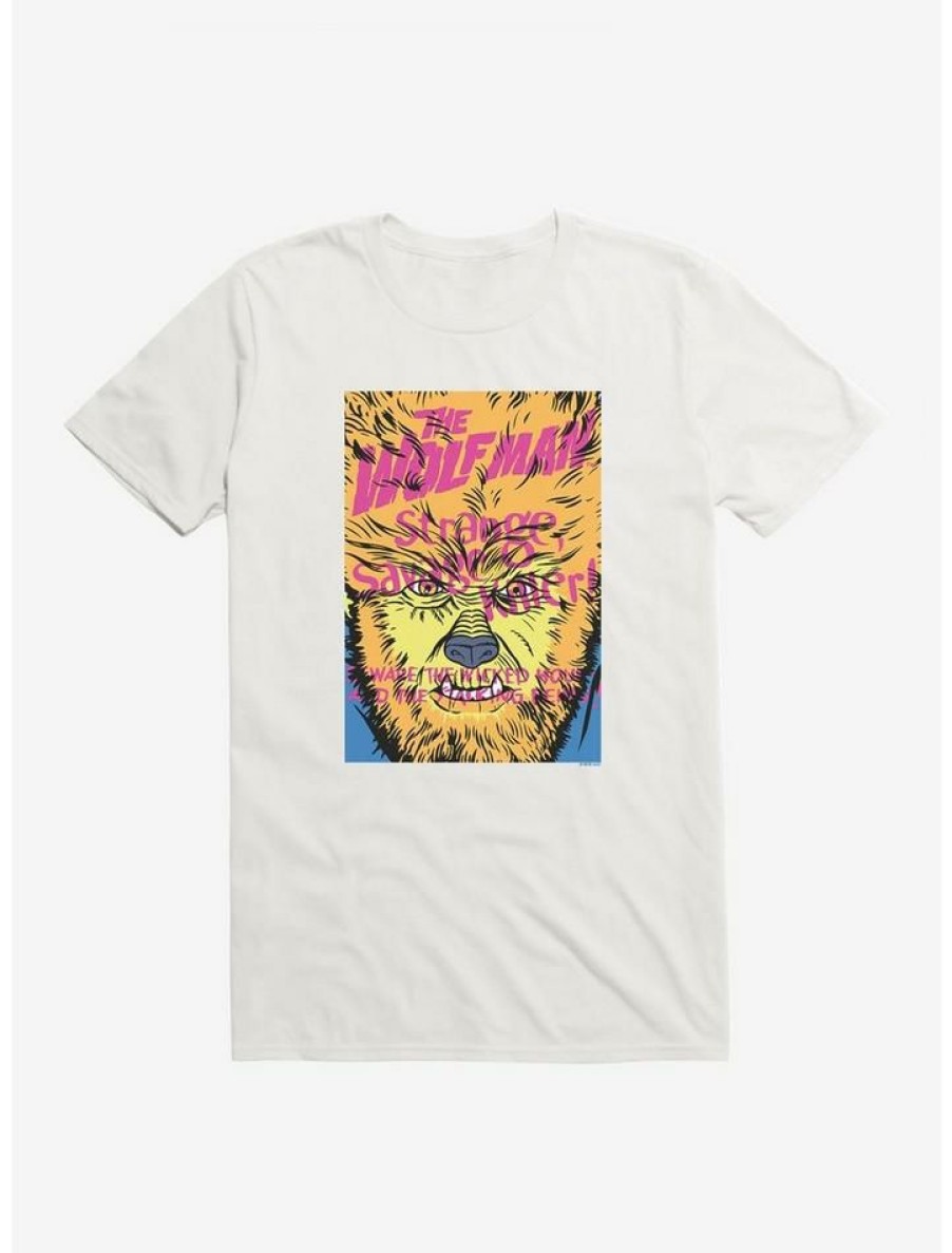 Guys * | Best Deal The Wolf Man Strange Savage Killer T-Shirt