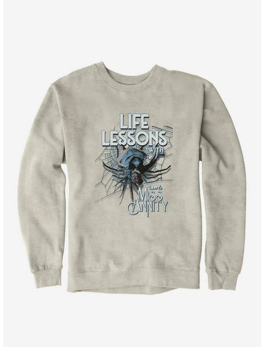 Guys * | Outlet Crypt Tv Life Lessons With Miss Annity Sweatshirt