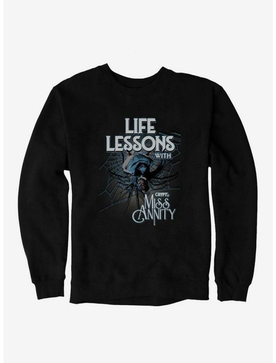 Guys * | Outlet Crypt Tv Life Lessons With Miss Annity Sweatshirt