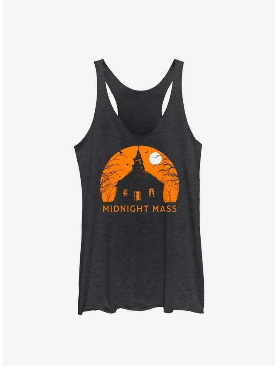 Girls * | Wholesale Midnight Mass St. Patrick'S Church Haunting Girls Tank Blk Htr