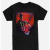 Guys * | Brand New A Nightmare On Elm Street Freddy'S Dead Poster T-Shirt Black