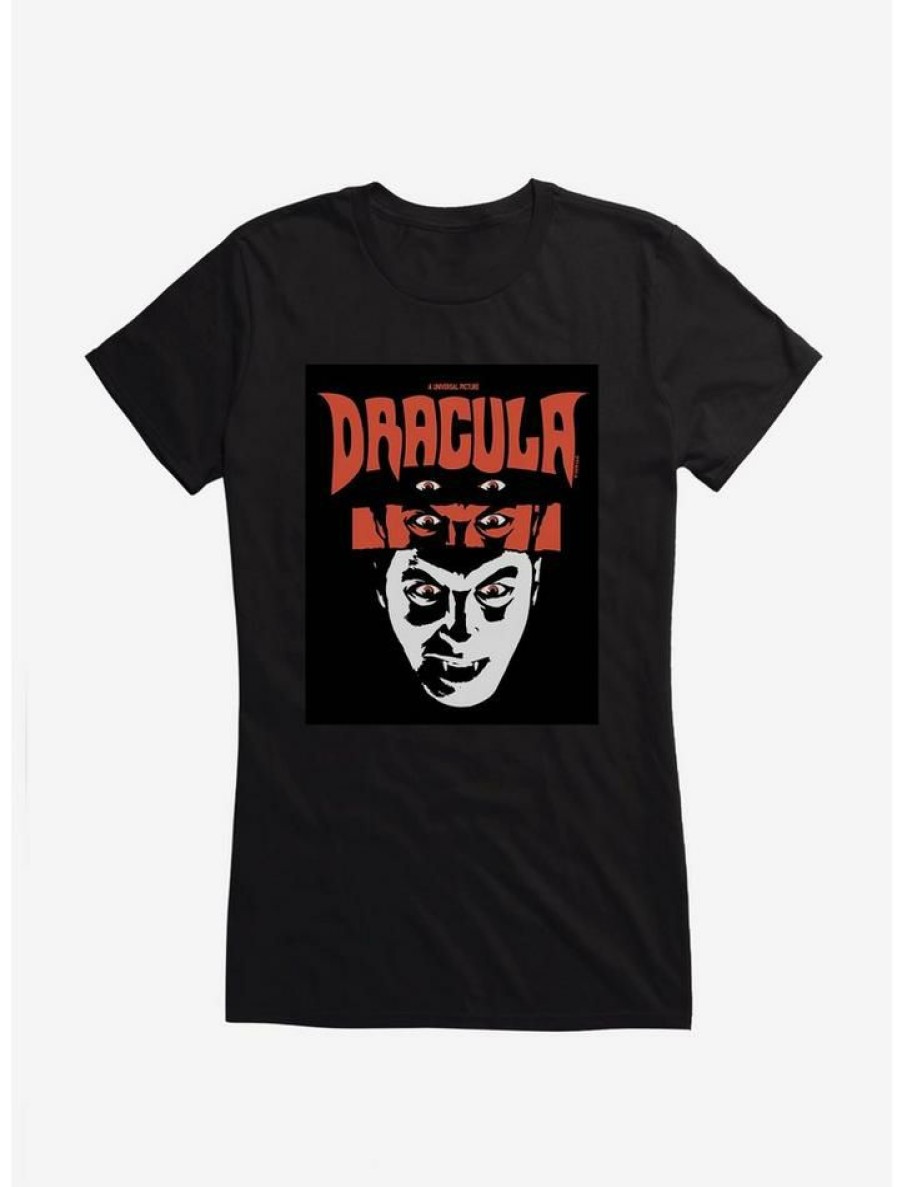 Tees * | Cheap Dracula Deadly Gaze Girls T-Shirt