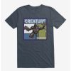 Guys * | Brand New Creature From The Lagoon Warning Pop Poster T-Shirt