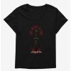 Tees * | Wholesale Sleepy Hollow The Devil'S Fire Girls T-Shirt Plus Size Black