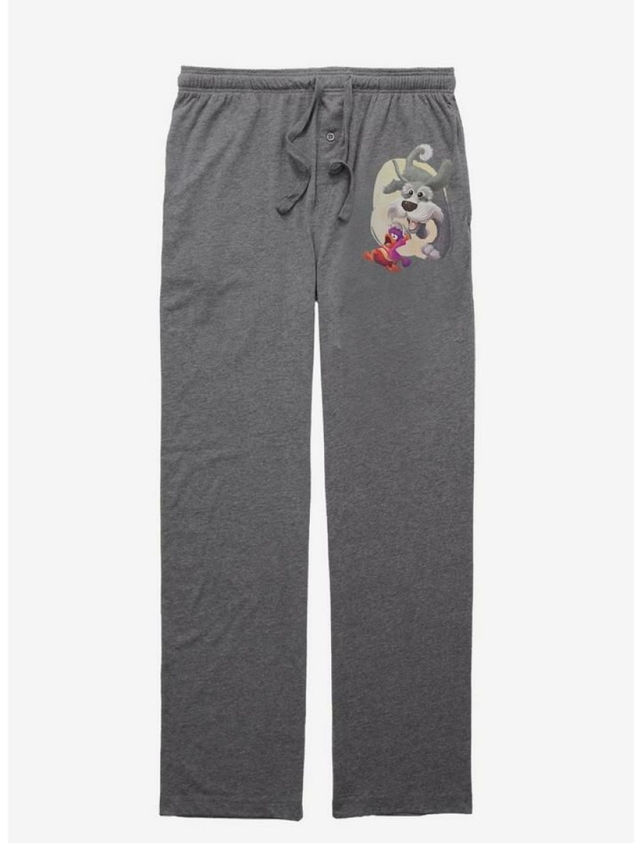 Guys * | Promo Jim Henson'S Fraggle Rock Run Away Pajama Pants Graphite Heather