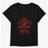 Tees * | Deals Carrie 1976 Prom Girls T-Shirt Plus Size Black