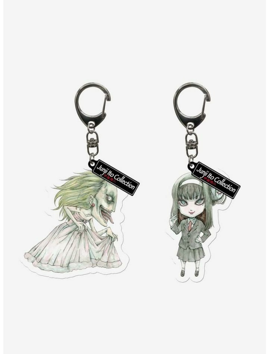 Accessories * | Flash Sale Junji Ito Tomie Fuchi Keychain Set