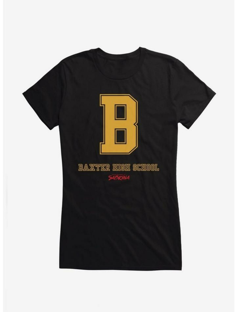 Tees * | Brand New Chilling Adventures Of Sabrina Baxter High Solid Girls T-Shirt