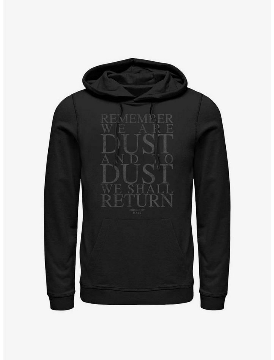 Guys * | Brand New Midnight Mass Return To Dust Hoodie Black