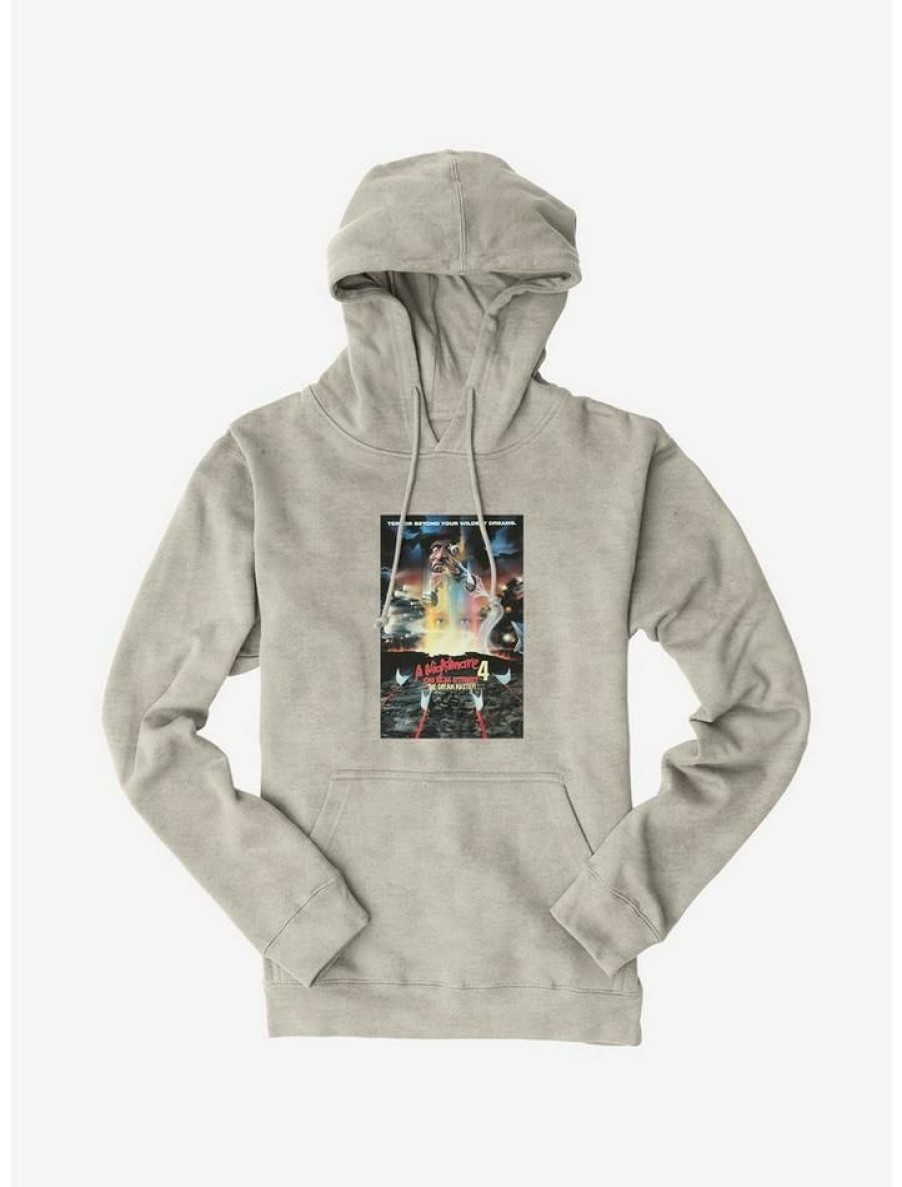 Guys * | Best Deal A Nightmare On Elm Street Dream Master Poster Hoodie