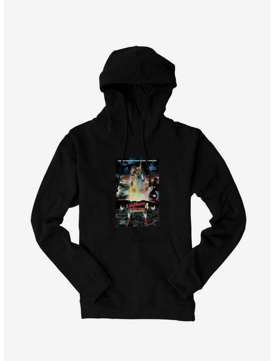 Guys * | Best Deal A Nightmare On Elm Street Dream Master Poster Hoodie