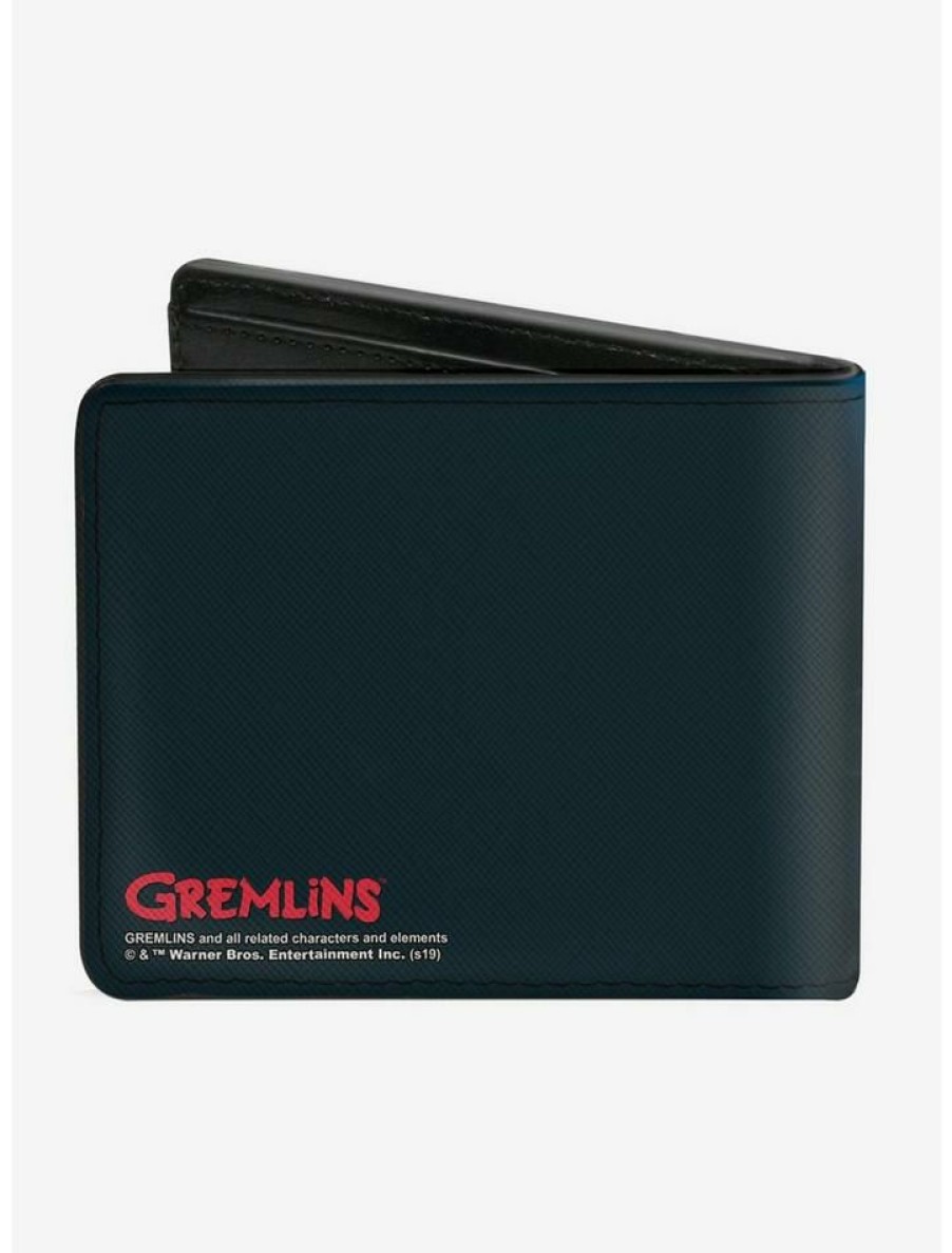 Backpacks & Bags * | Budget Gremlins Stripe Pose In Box Bifold Wallet