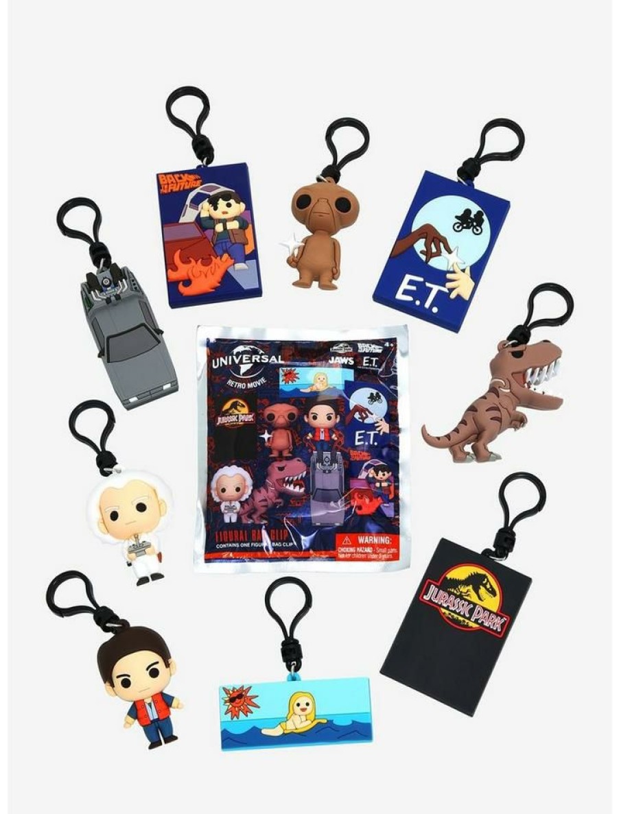 Toys & Collectibles * | Flash Sale Universal Retro Movies Blind Bag Figural Key Chain