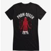 Tees * | Best Reviews Of Carrie 1976 Red Silhouette Girls T-Shirt Black