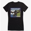 Tees * | Wholesale Creature From The Lagoon Warning Pop Poster Girls T-Shirt