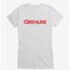 Tees * | Outlet Gremlins Movie Title Girls T-Shirt