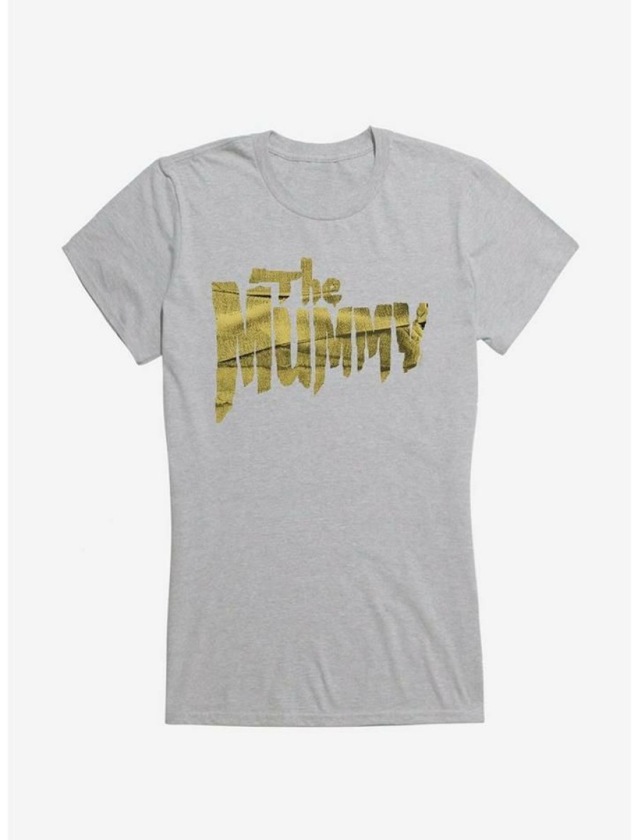 Tees * | Promo Universal Monsters The Mummy Wrapped Title Girls T-Shirt