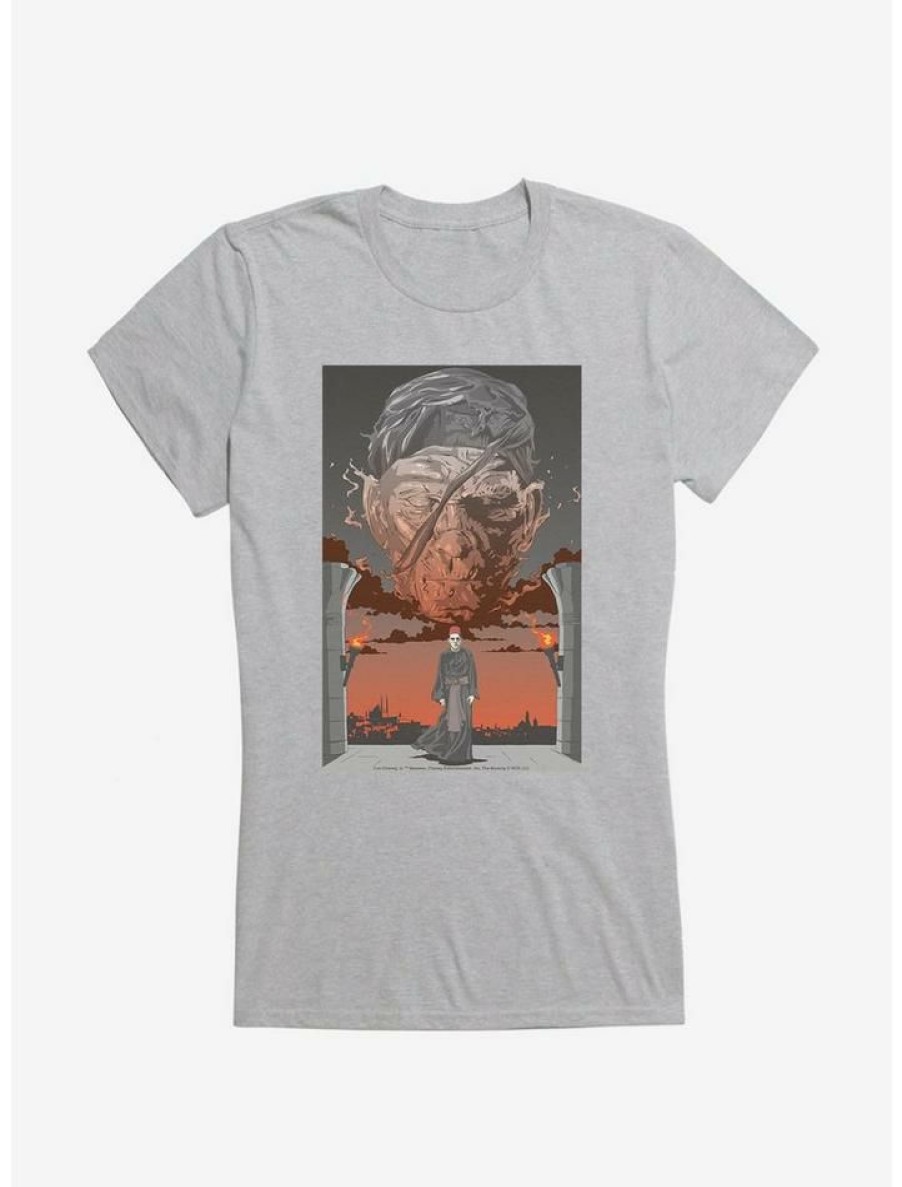 Tees * | New Universal Monsters The Mummy Face In The Sky Girls T-Shirt