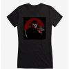 Tees * | Best Sale Universal Monsters Dracula Sky Of Darkness Girls T-Shirt