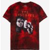 Tees * | New The Lost Boys Group Tie-Dye T-Shirt Black