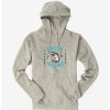 Guys * | Best Sale Universal Jaws Amity Island Blue Font Hoodie