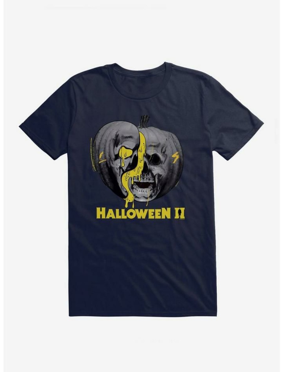 Guys * | Deals Halloween Ii Pumpkin Title Logo T-Shirt