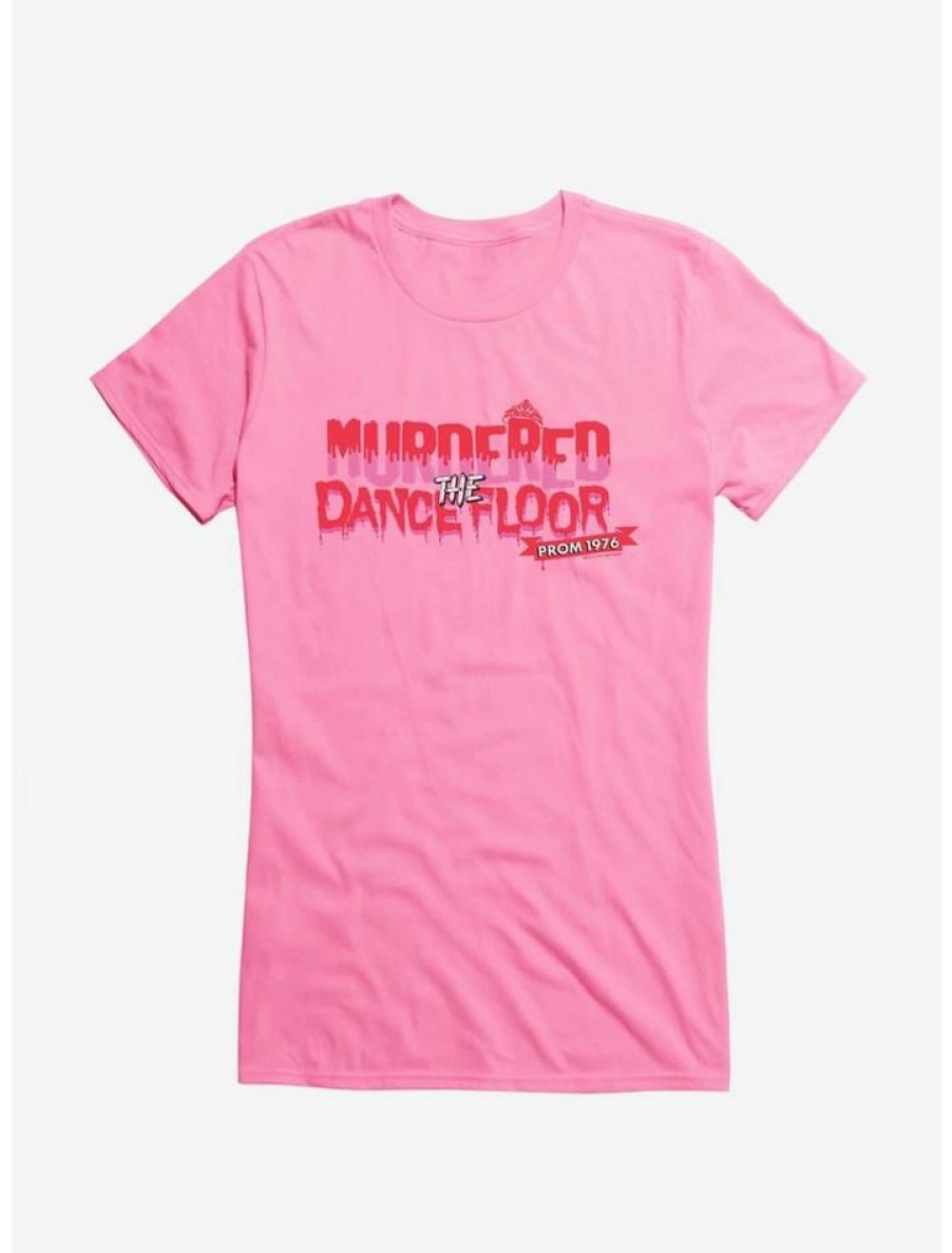 Tees * | Wholesale Carrie 1976 Murdered The Dance Floor Girls T-Shirt