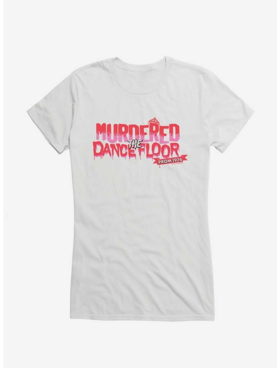 Tees * | Wholesale Carrie 1976 Murdered The Dance Floor Girls T-Shirt