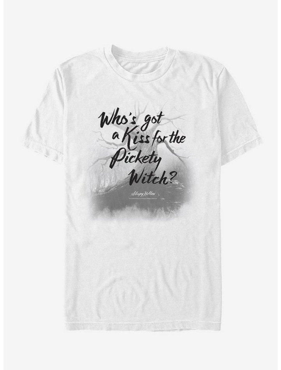 Guys * | Coupon Sleepy Hollow Prickety Witch T-Shirt White