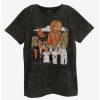 Tees * | Best Sale Trick 'R Treat Vintage Characters Boyfriend Fit Girls T-Shirt Multi