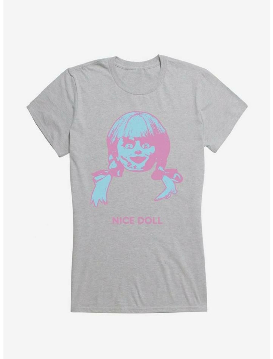 Tees * | Promo Annabelle Nice Doll Girls T-Shirt