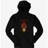 Guys * | Top 10 Halloween Horror Nights Pumpkin Face Hoodie Black