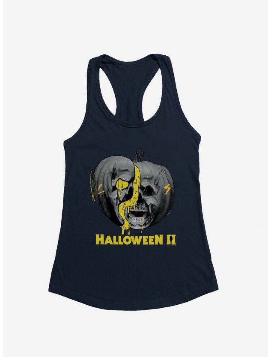 Girls * | Cheap Halloween Ii Pumpkin Title Logo Girls Tank