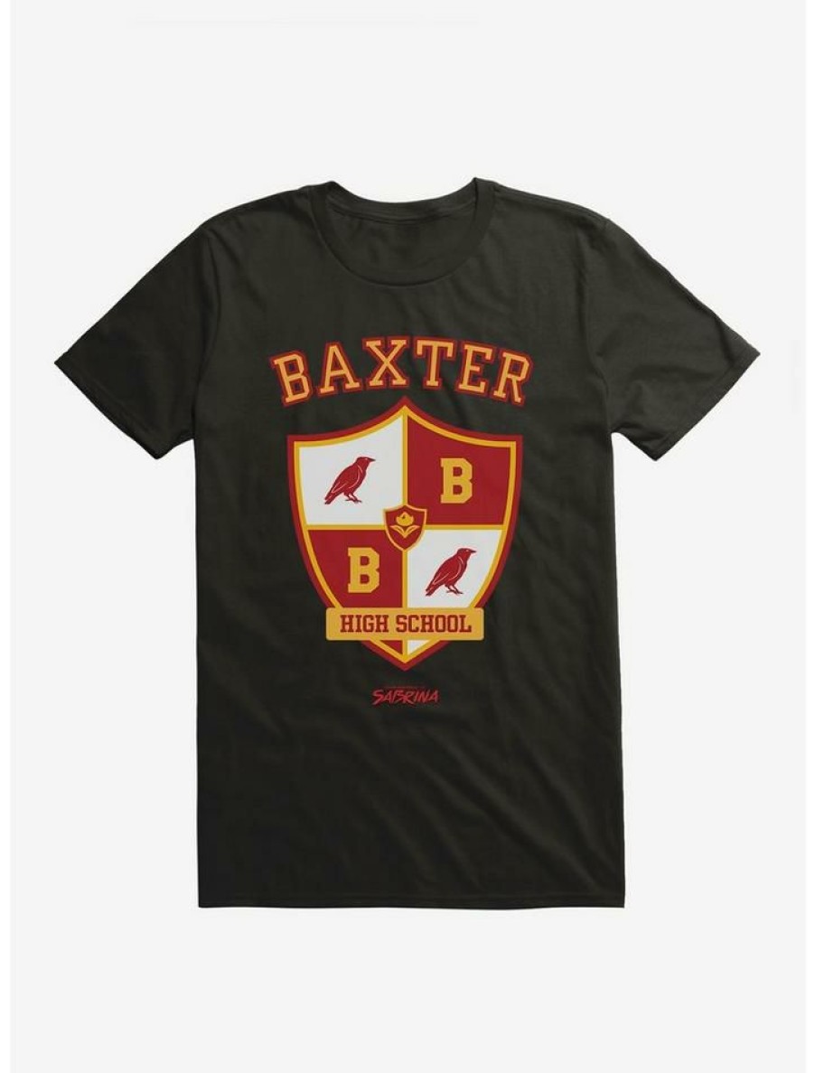 Guys * | Best Deal Chilling Adventures Of Sabrina Baxter High Emblem Icon T-Shirt