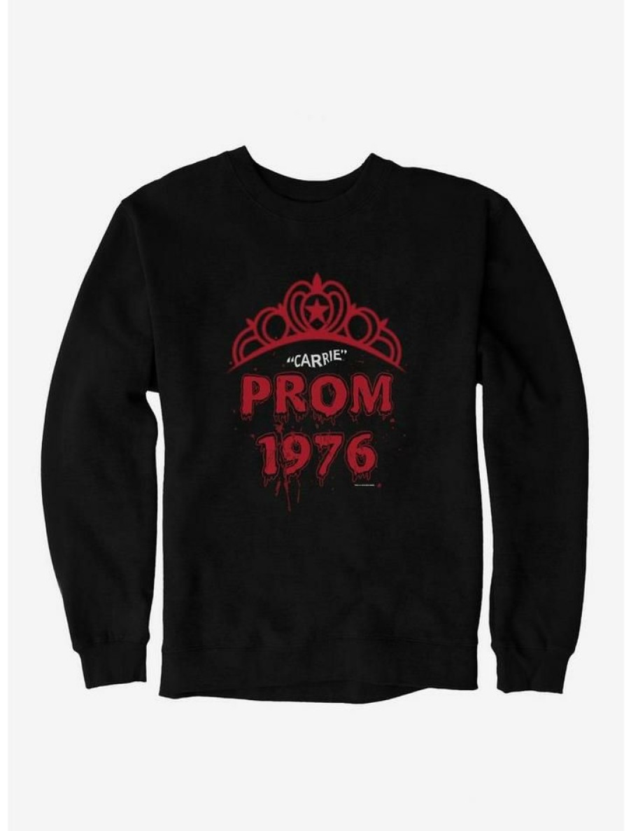 Guys * | Buy Carrie 1976 Prom Sweatshirt Black