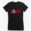 Tees * | Promo Jaws Classic Thrash Icon Script Girls T-Shirt