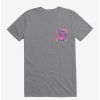 Guys * | Top 10 Jaws Pink Script Stack T-Shirt